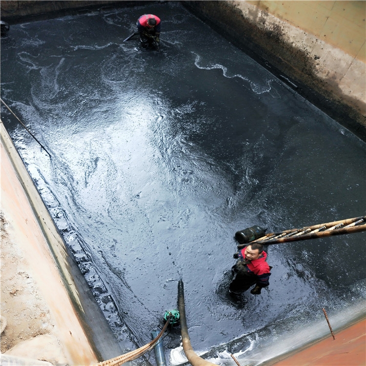 殷都废水池清理